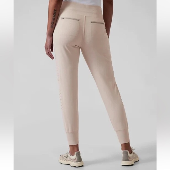 Athleta Abalone‎ Venice Moto Jogger Pants. Size Large. - Picture 4 of 14